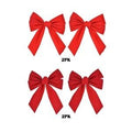 Large Bow X 2 - Country Silk