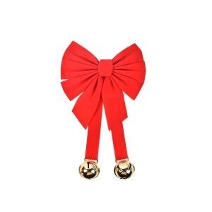 7 Loop Bow With 2 Bells - Country Silk