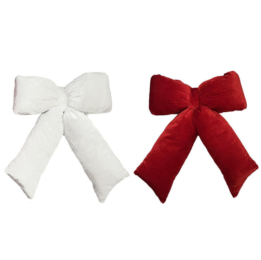 Velvet Pillow Bow - Country Silk