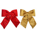 Foam Bow Velvet With Lattice Sequin Desi - Country Silk