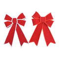 Two Tone Pvc Bow 8X12.5In
