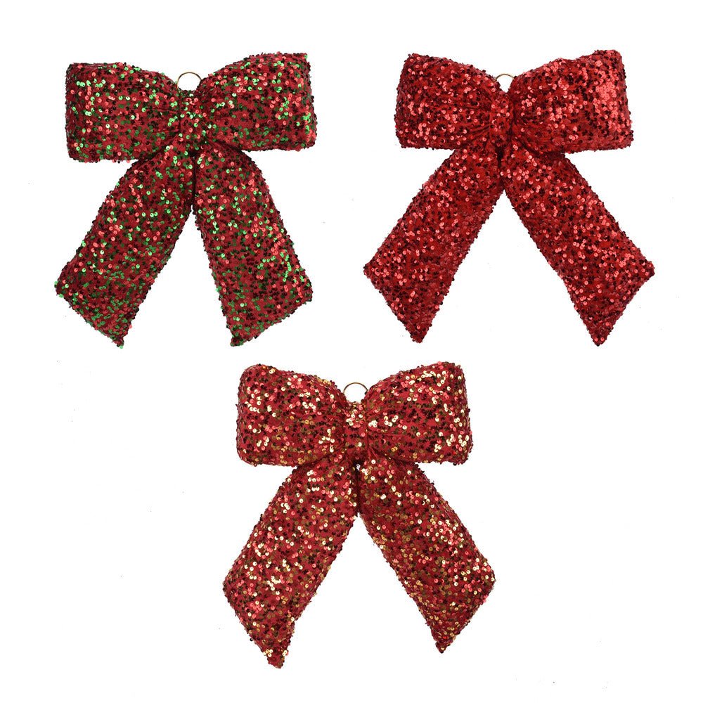 Sequin Pillow Bow