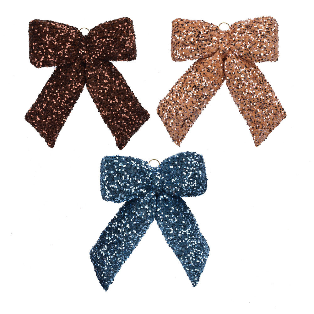 Sequin Pillow Bow
