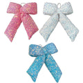 Sequin Pillow Bow - Country Silk