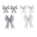 1 Pk And 2 Pk Velvet Pvc Bow With Scroll - Country Silk