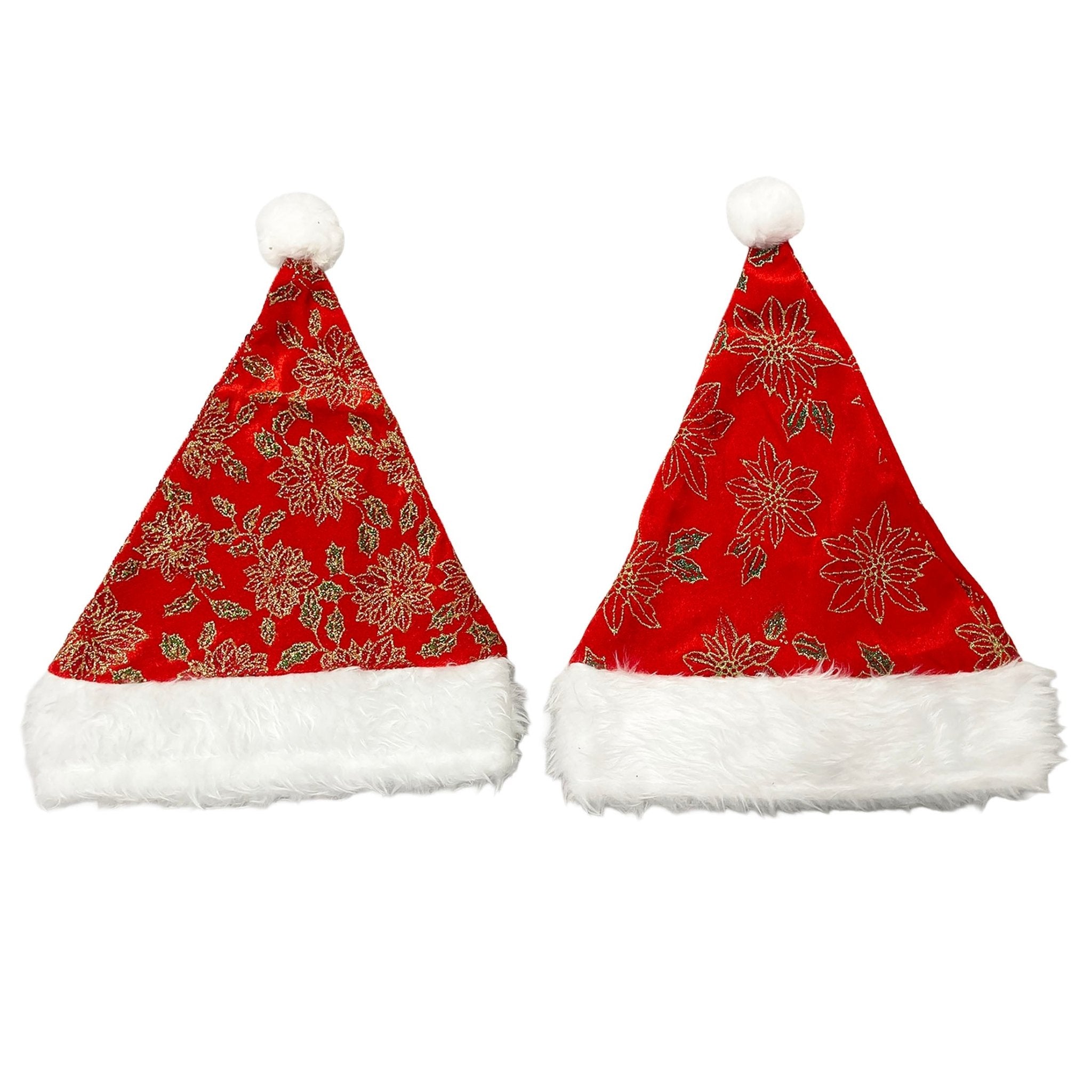 Printed Santa Hat - Country Silk