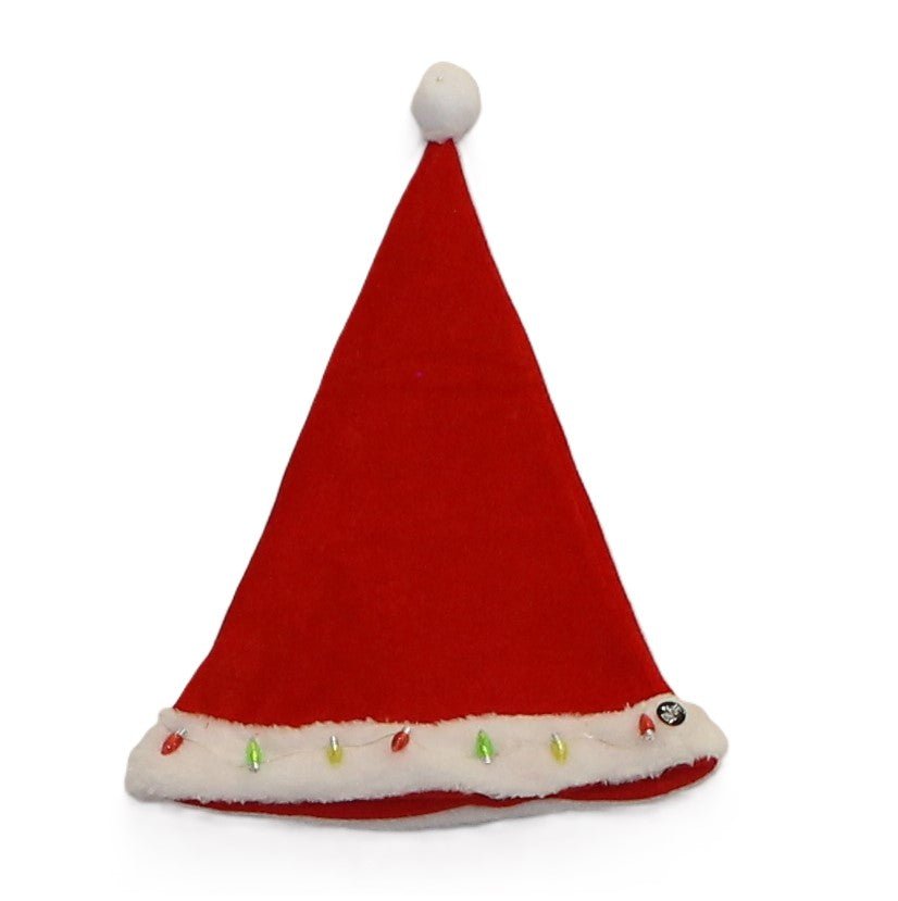 Led Santa Hat - Country Silk