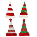 Sequin Elf Hat Assorted Wvelour Elf Hat - Country Silk