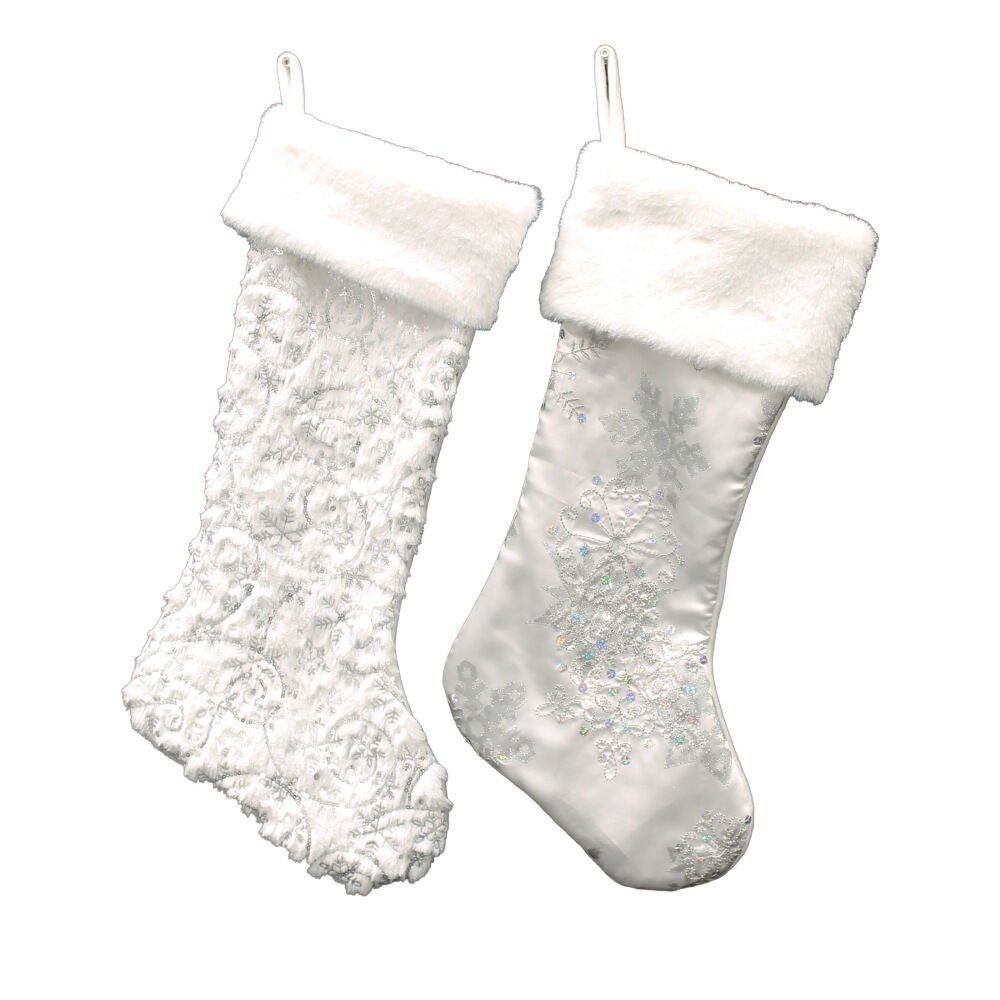 Plush Cmas Stocking - Country Silk