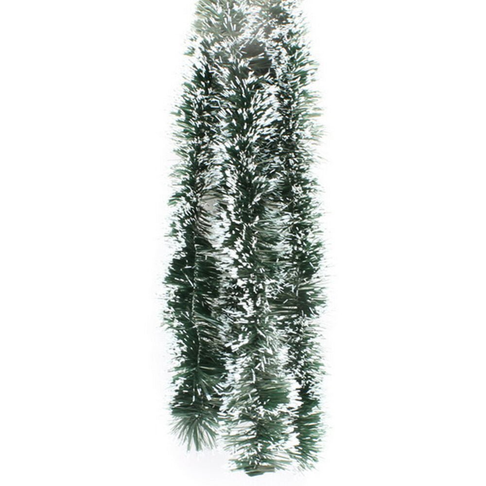 Dark Green With Wihte Tip Garland - Country Silk