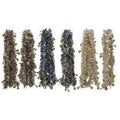 9Ft Xmas Tree Print Tinsel - Country Silk