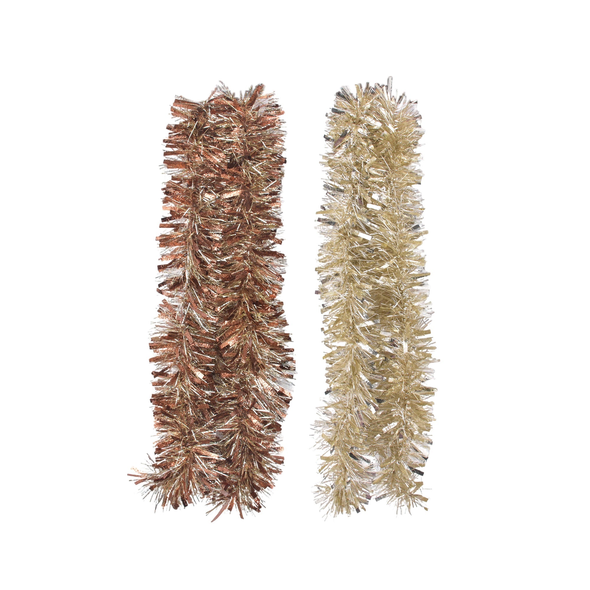 Wide Crinkle Thin Strand Garland - Country Silk