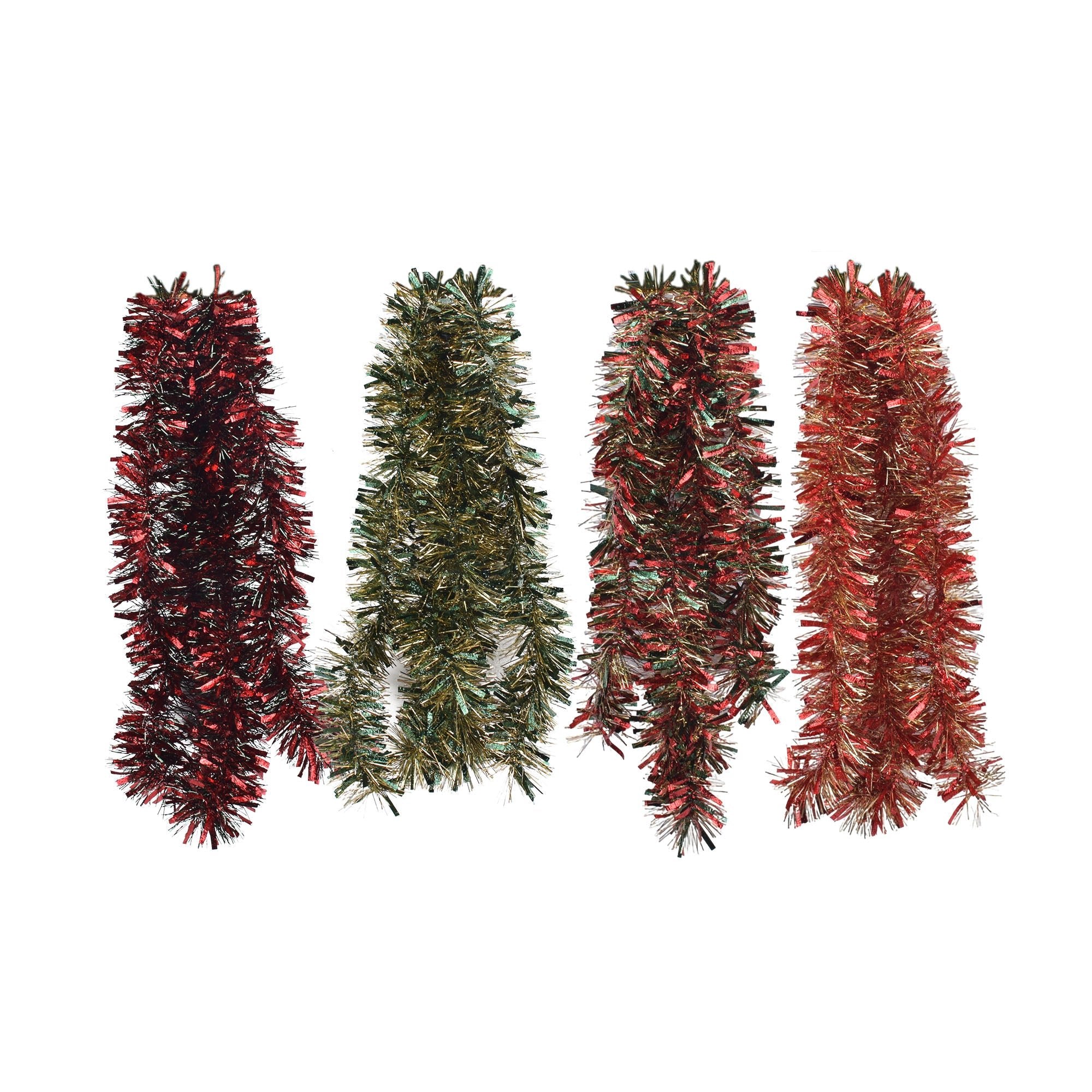 Wide Crinkle Thin Strand Garland - Country Silk