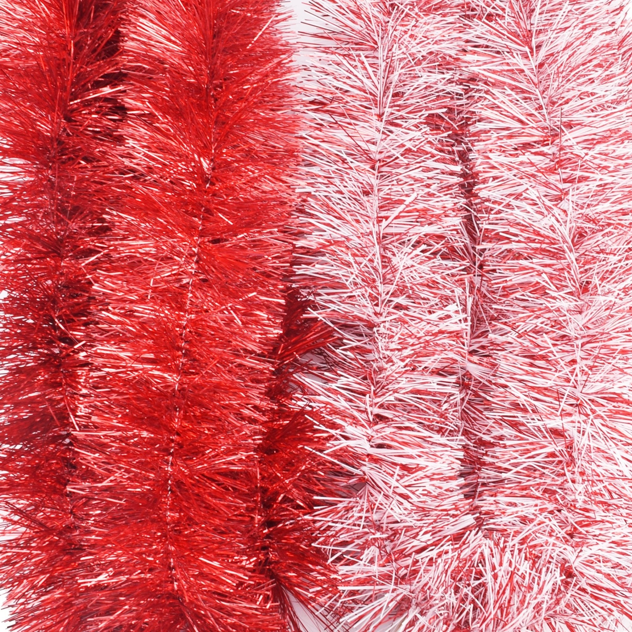 8Ft Deluxe Tinsel Garland - Country Silk