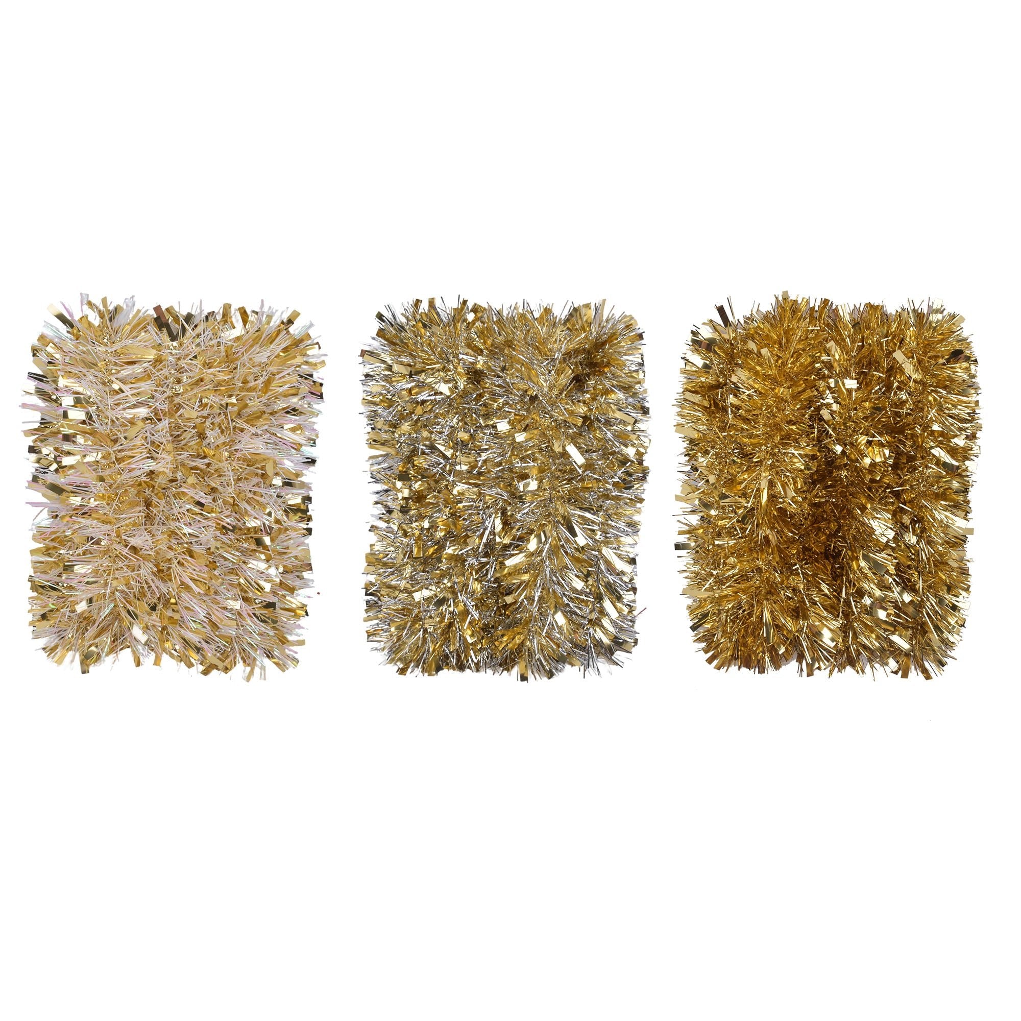 15Ft Tinsel Garland With Belly Band - Country Silk