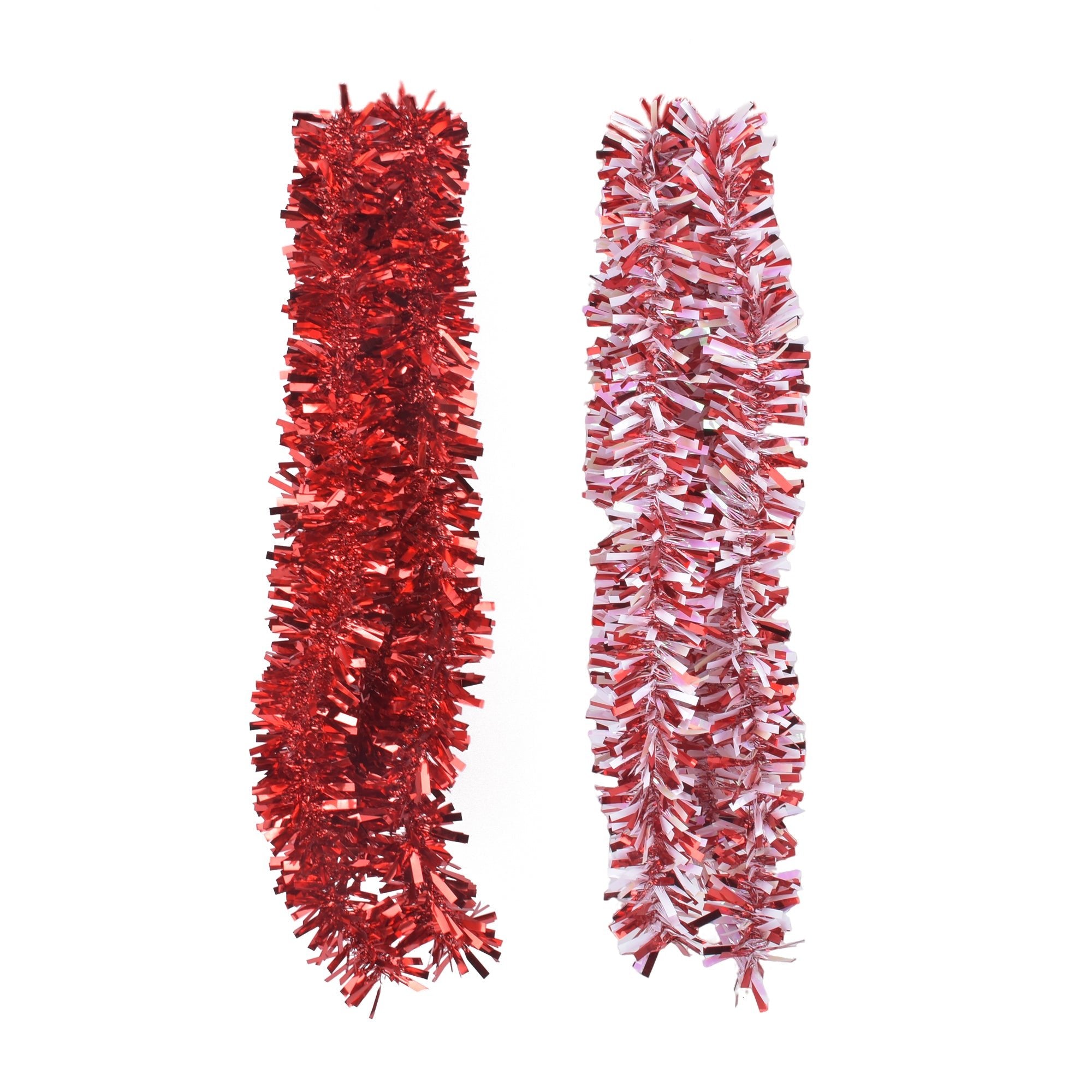 Wide Strand Tinsel Garland - Country Silk