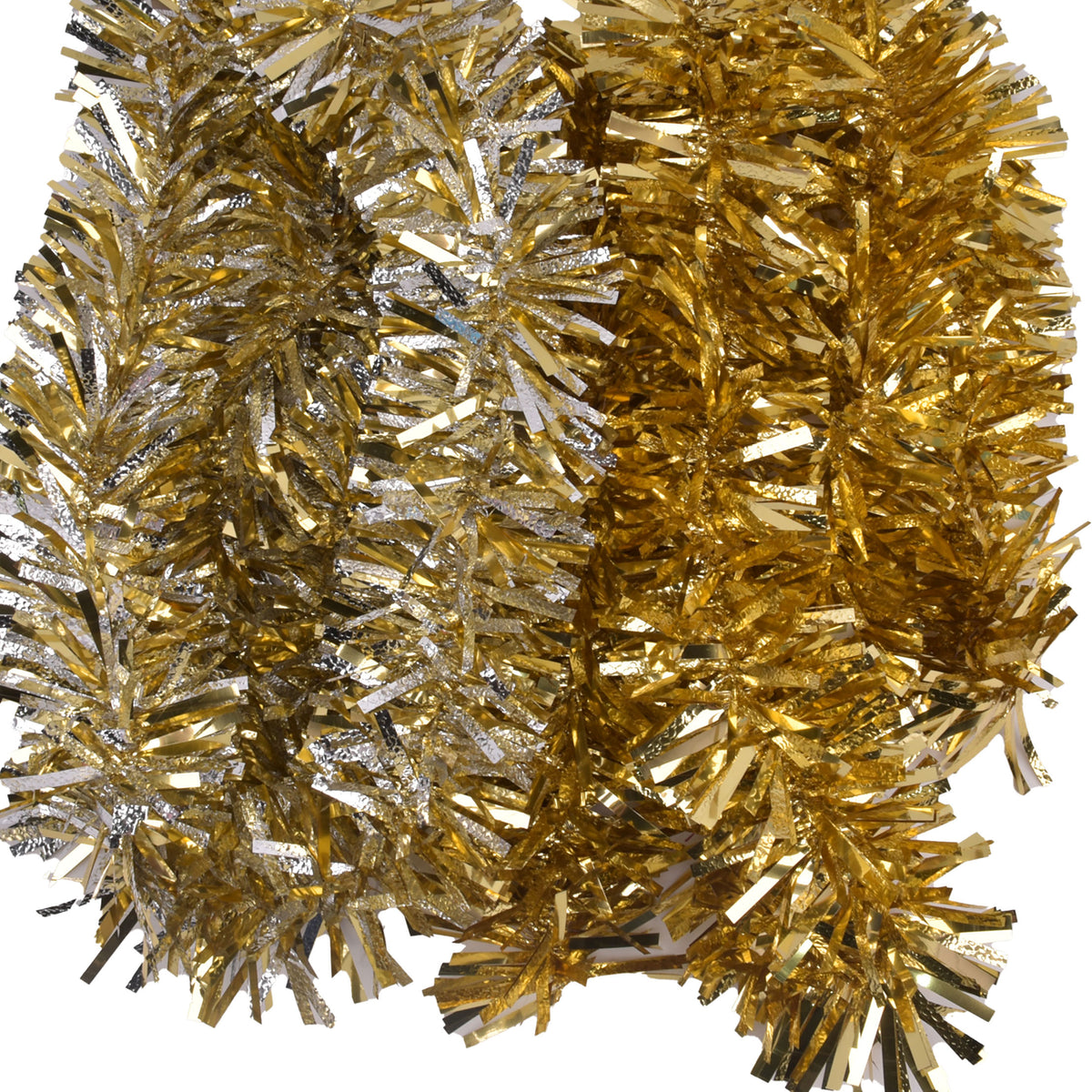 8Ft Deluxe Wide Crinkle Garland