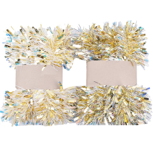 15Ft Tinsel Garland With Belly Band - Country Silk