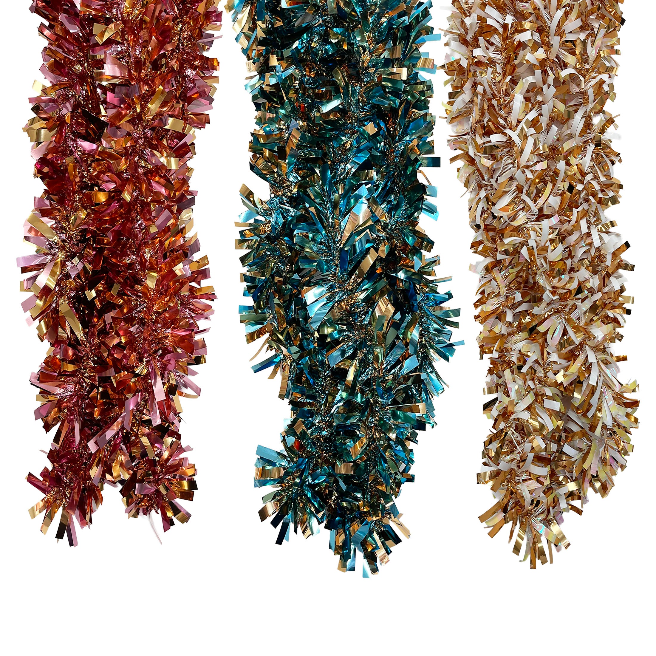 Wide Strand Tinsel Garland