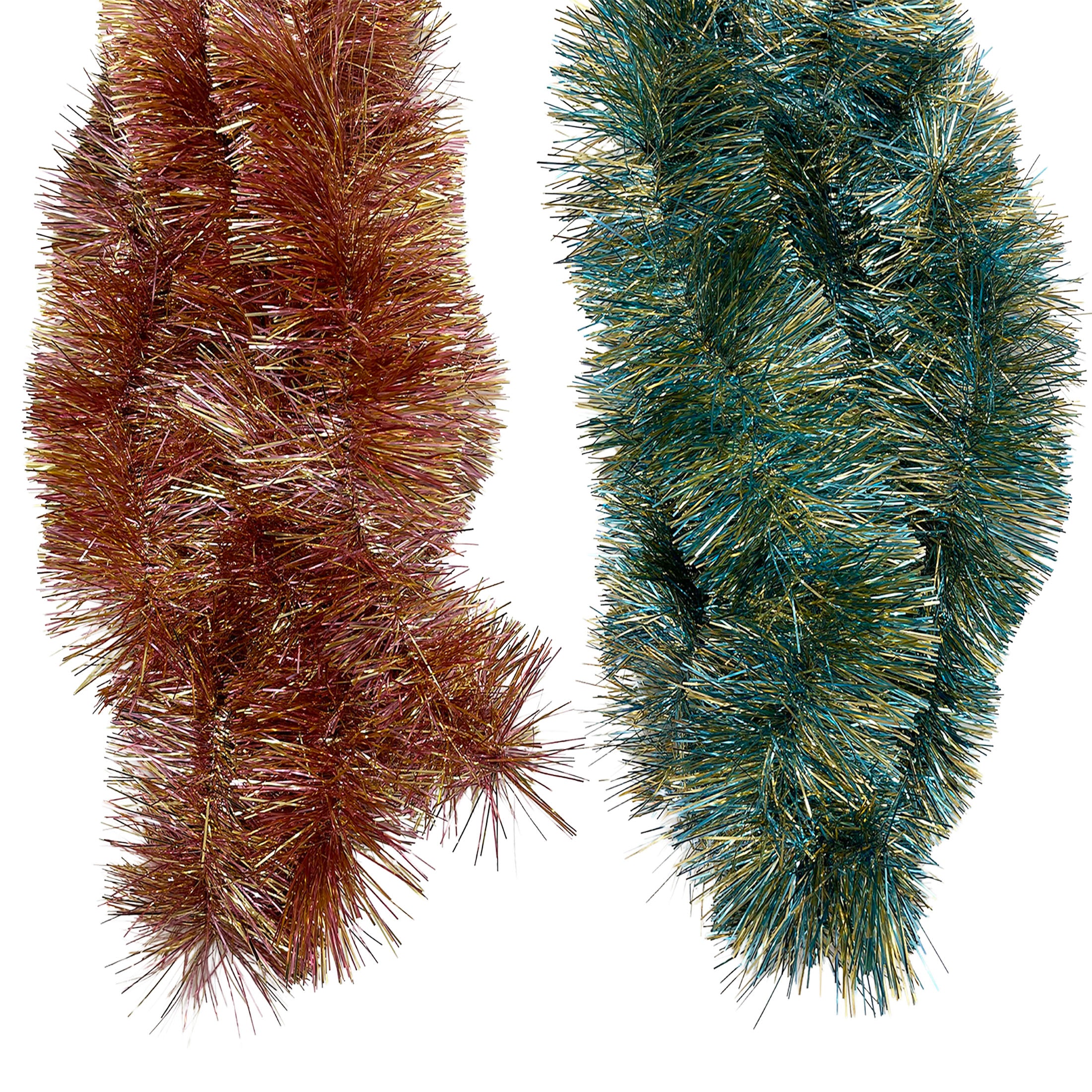 8Ft Deluxe Tinsel Garland