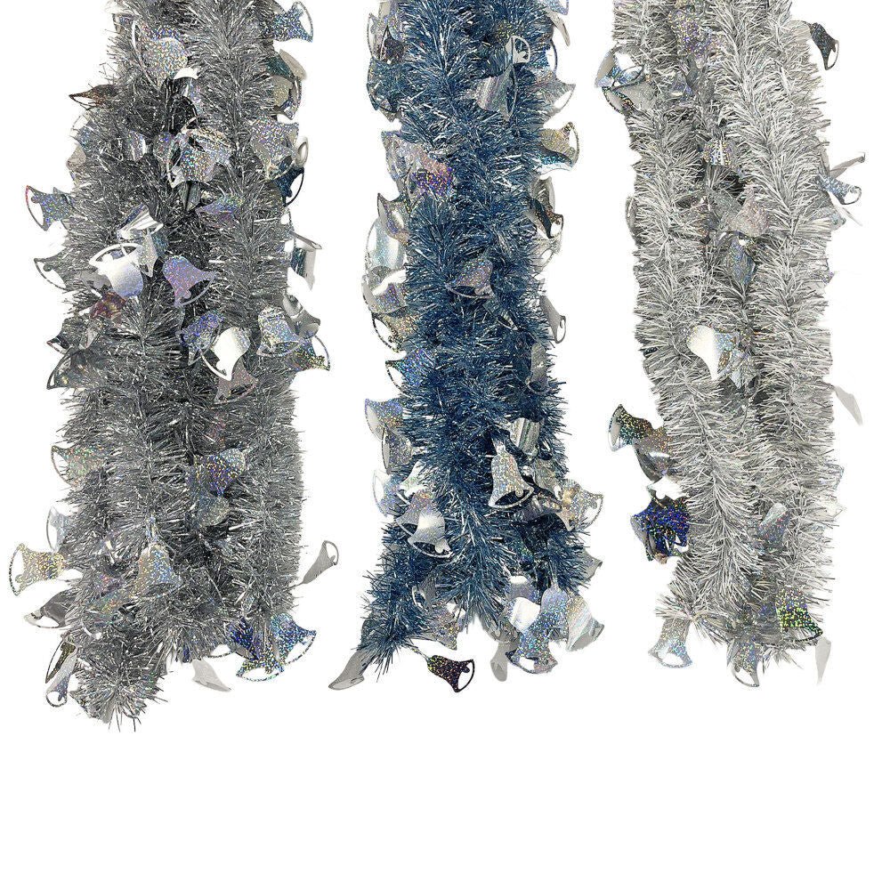 96 Garland With Bell Die Cut - Country Silk