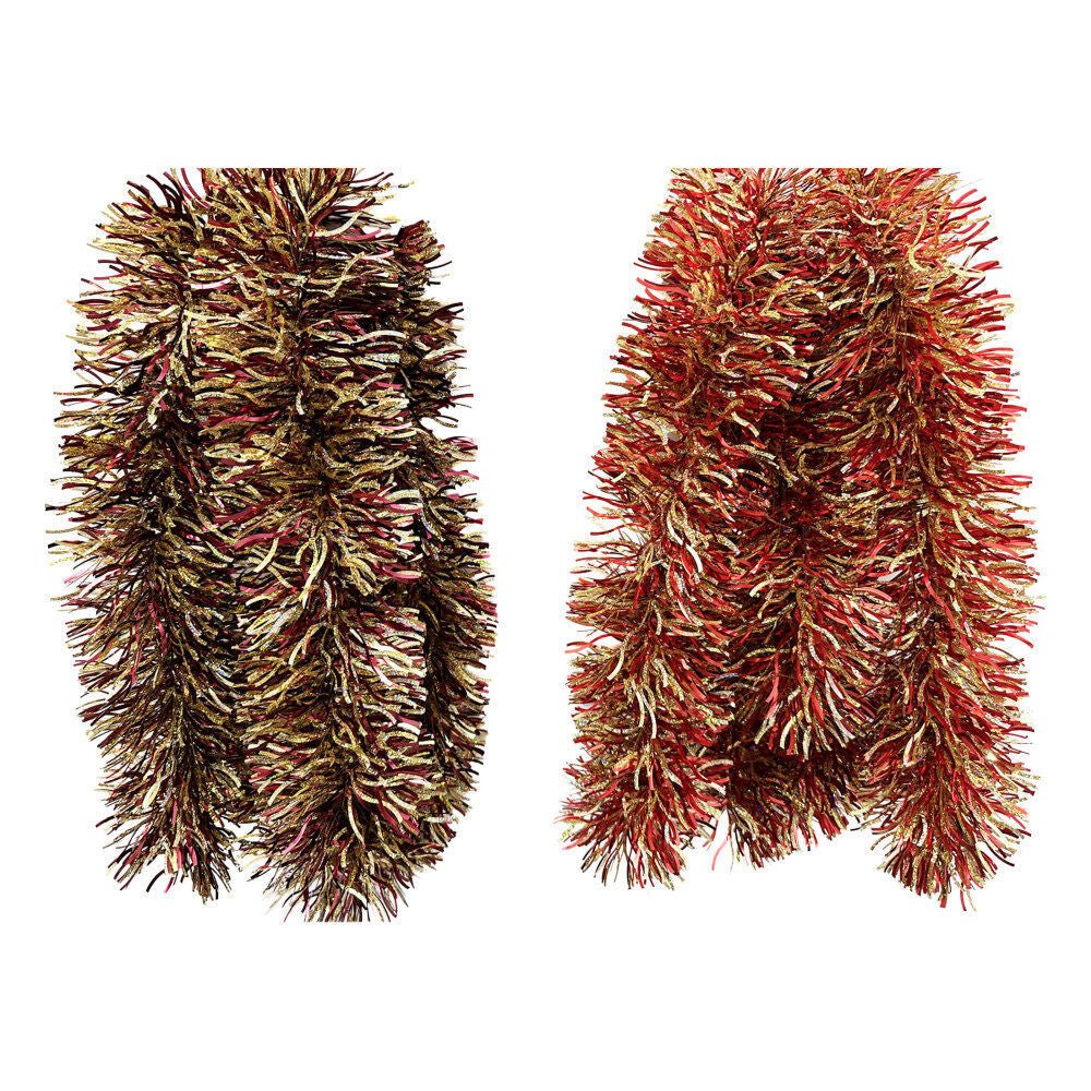 8Ft Deluxe Wave Garland - Country Silk