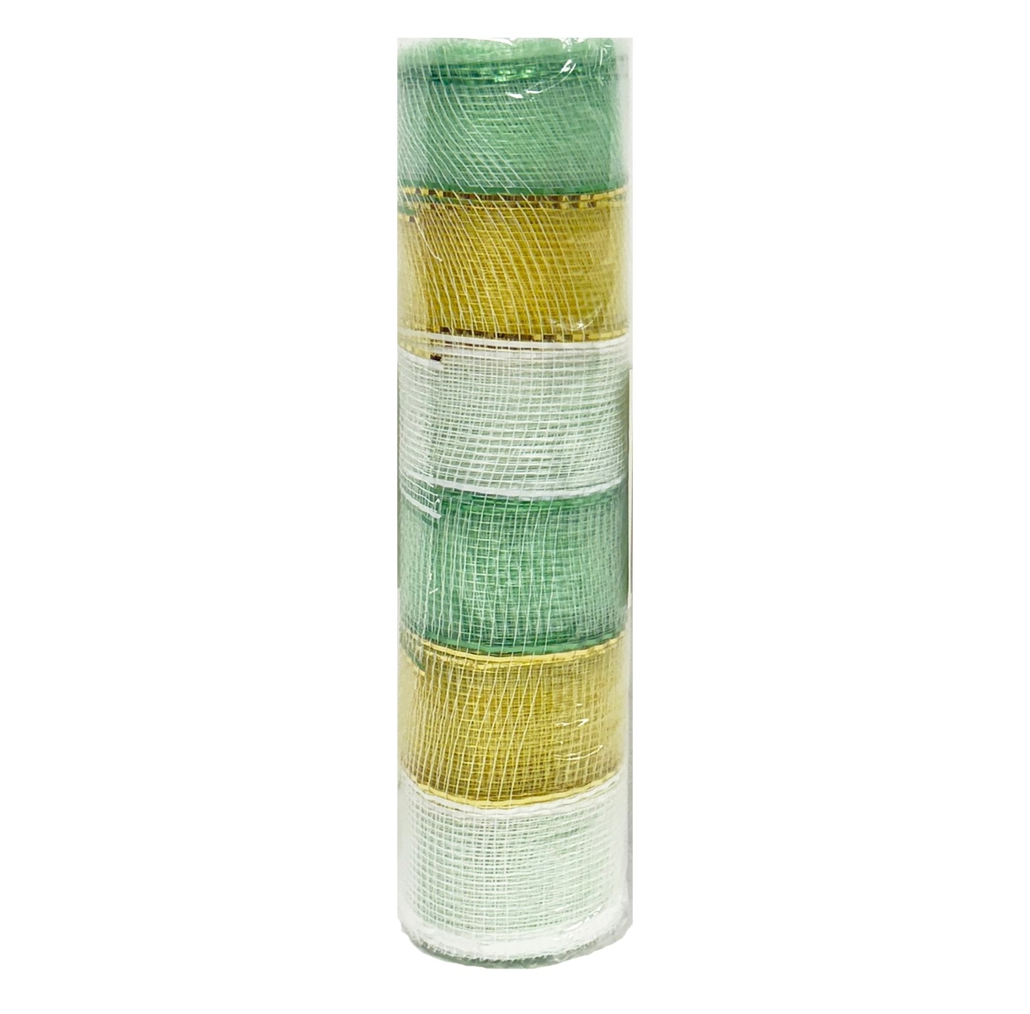 11In 5Yd Mesh Ribbon - Country Silk