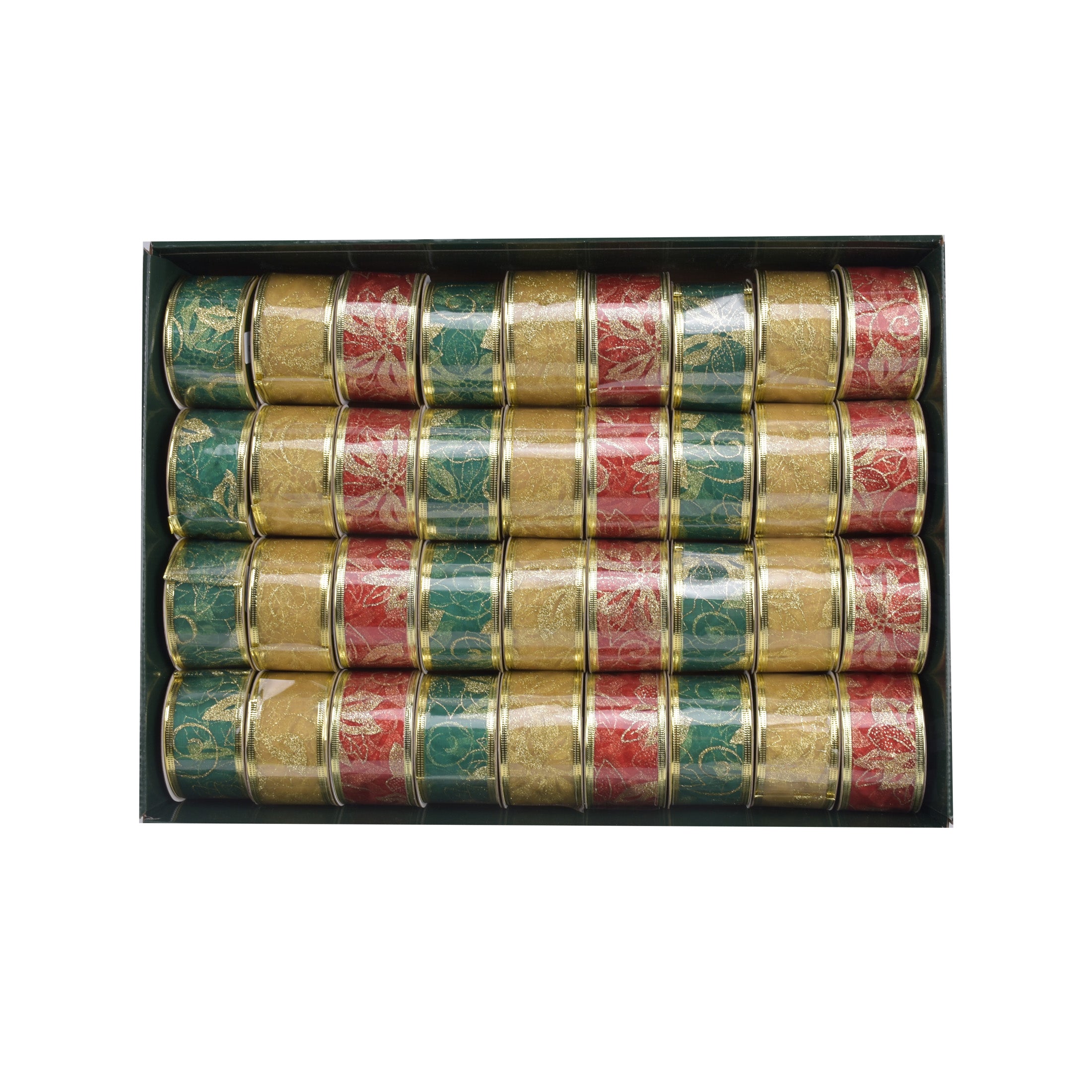9 Ft Sheer Ribbon With Wire Edge