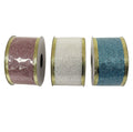 2X9 Ft All Over Glitter Ribbon