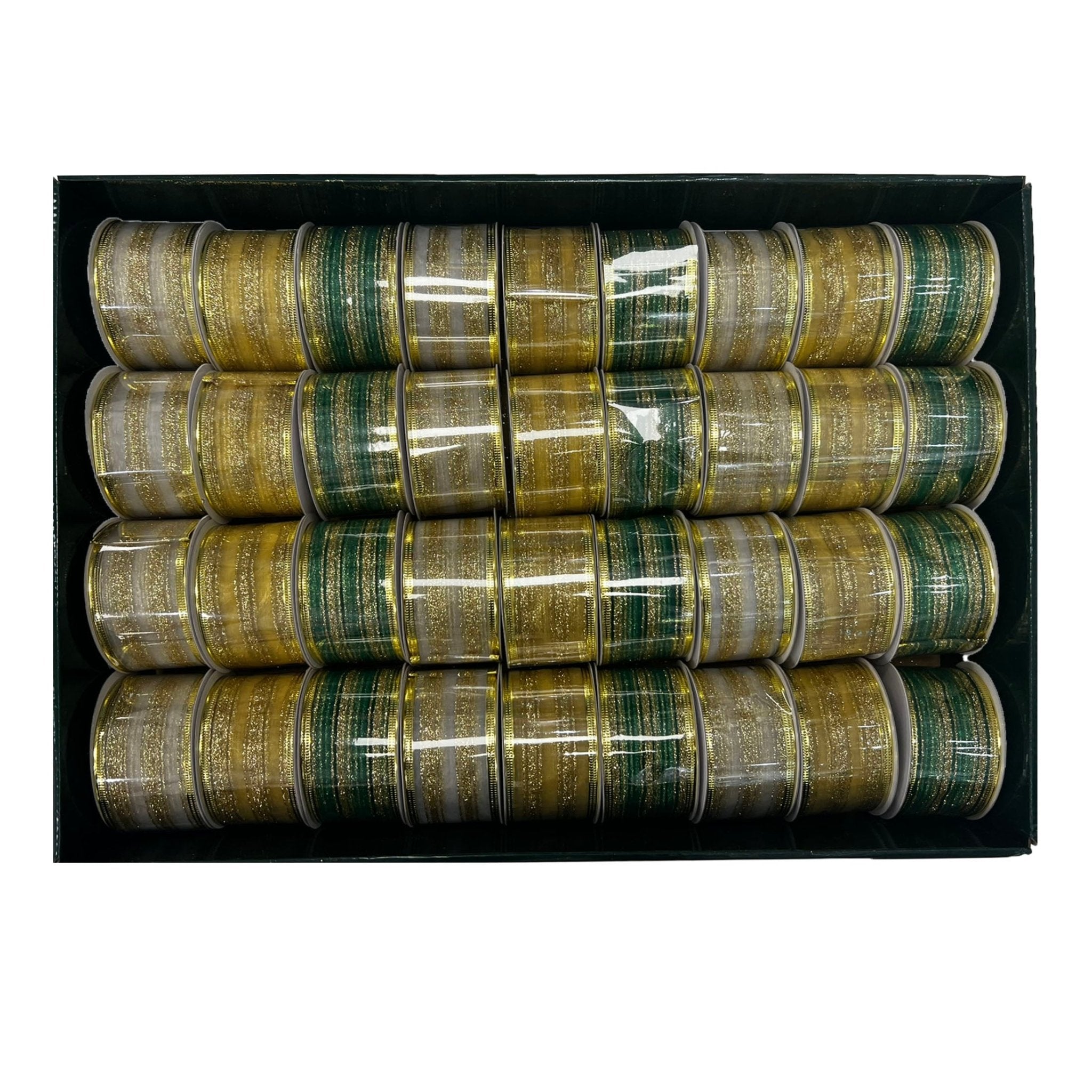9 Ft Sheer Ribbon With Wire Edge - Country Silk