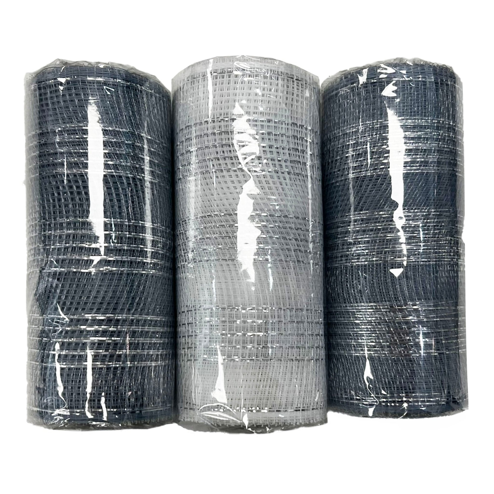 6 X 5Yds Mesh Ribbon - Country Silk