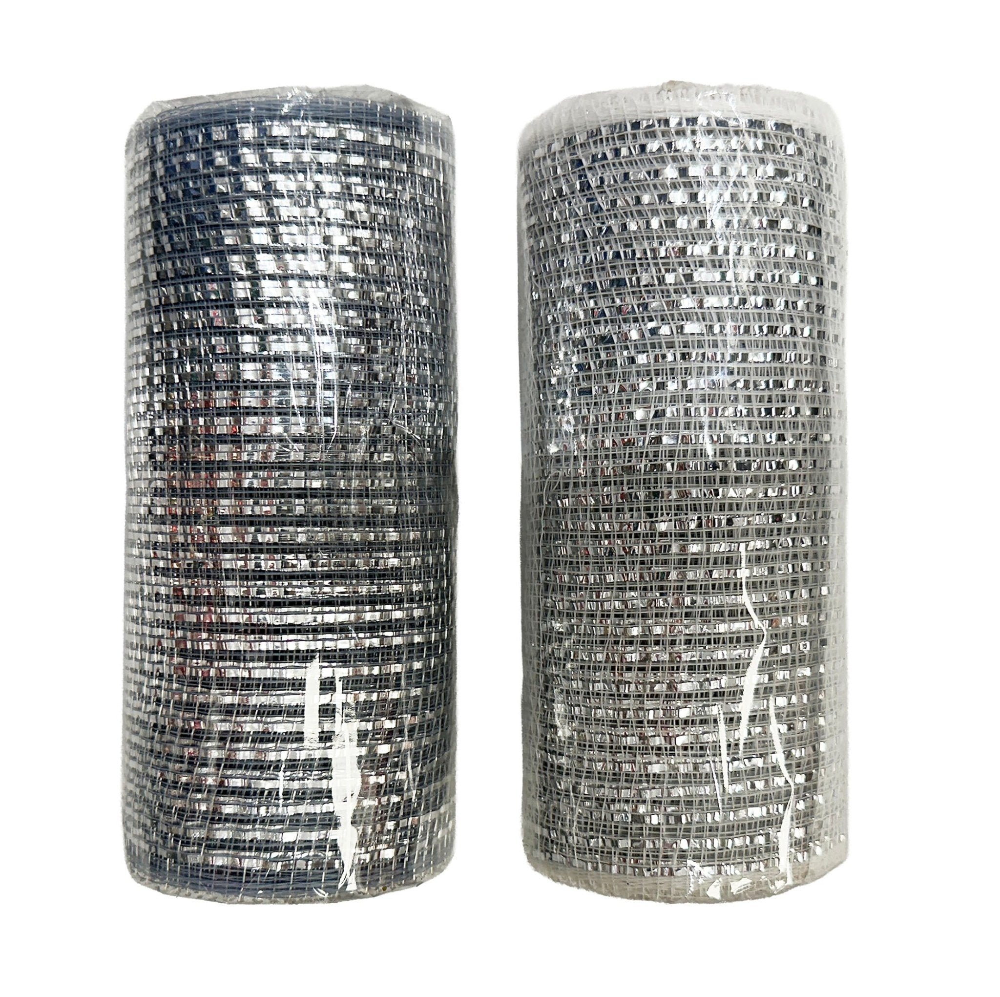6 X5Yards All Metallic Mesh - Country Silk