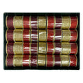 2 X9 Ft All Over Glitter Ribbon - Country Silk