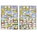 50 Count Xmas Gift Tags - Country Silk