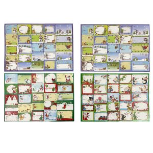 50 Count Xmas Gift Tags - Country Silk