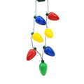 7 Led Large Bulb Necklace - Country Silk