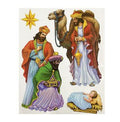 Cmas Window Cling - Country Silk