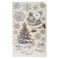 Xmas Foil Embosed Room Décor 3 Assorted - Country Silk