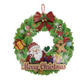 Foam Wall Hanging Decor Wreath - Country Silk