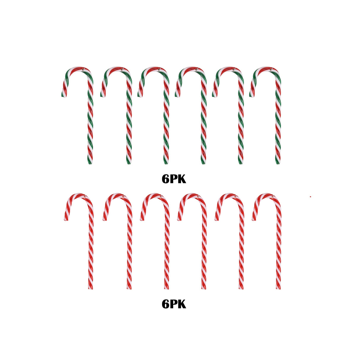 6Pk Candy Cane - Country Silk