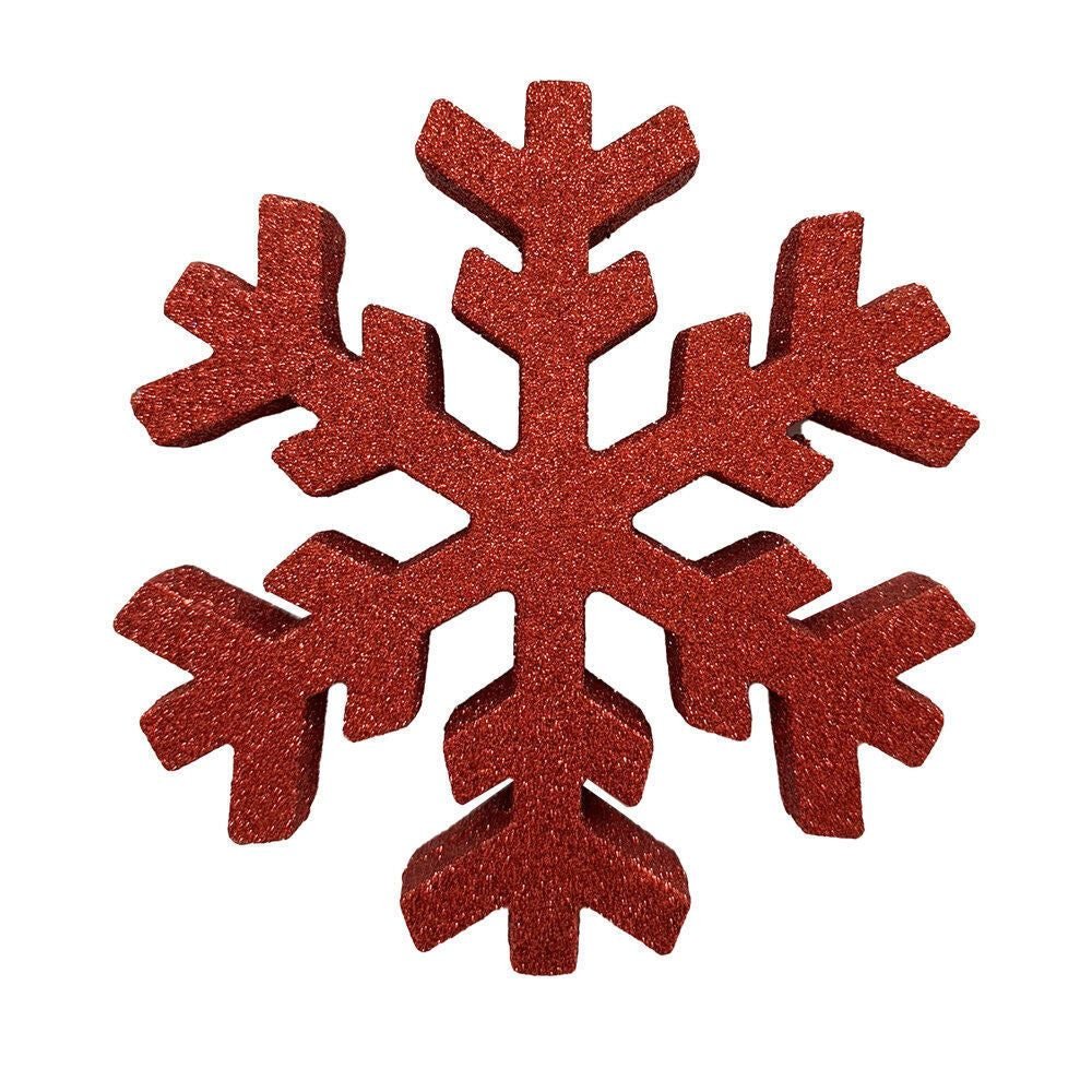 Large Foam Snowflake - Country Silk