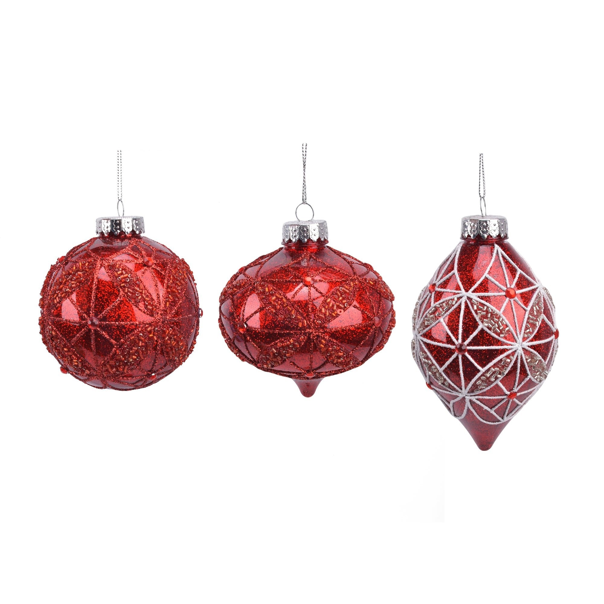 100Mm Pet Ball With Raised Glitter And B - Country Silk