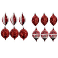 3Pk Short Finial White Glitter Hp 2 Desi - Country Silk