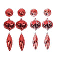 2Pk Ball Onion Finial Asst With Verti - Country Silk
