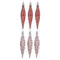 3 Pk Glitter On Glitter Scroll Hp - Country Silk