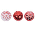 100Mm Orn With Raised Hp And Gem Stones - Country Silk