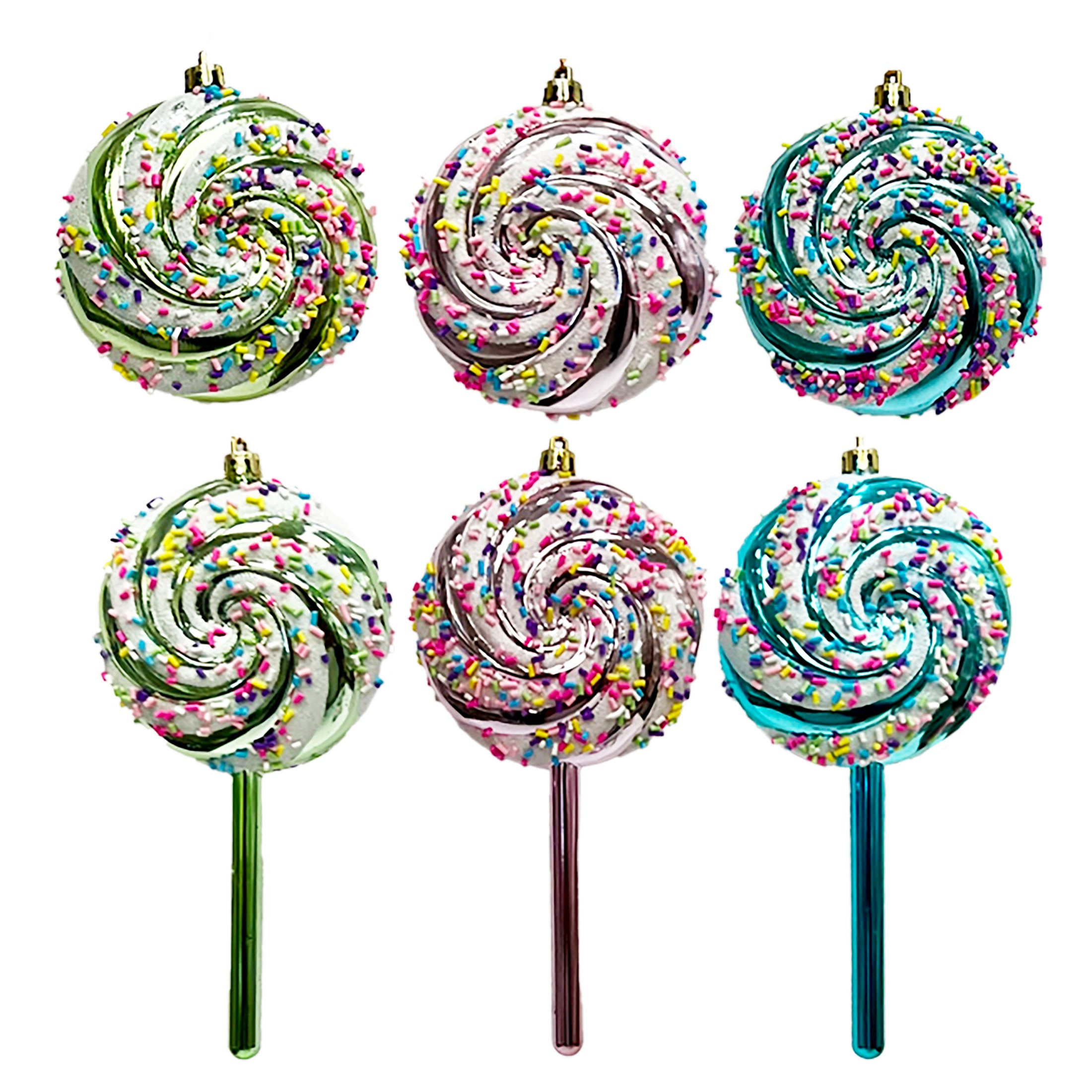 Large 3D Swirl Ornament