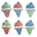 Flat Foam Ice Cream Cone With Sprinkle G - Country Silk