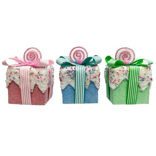Giftbox With Sprinkle Glitter - Country Silk