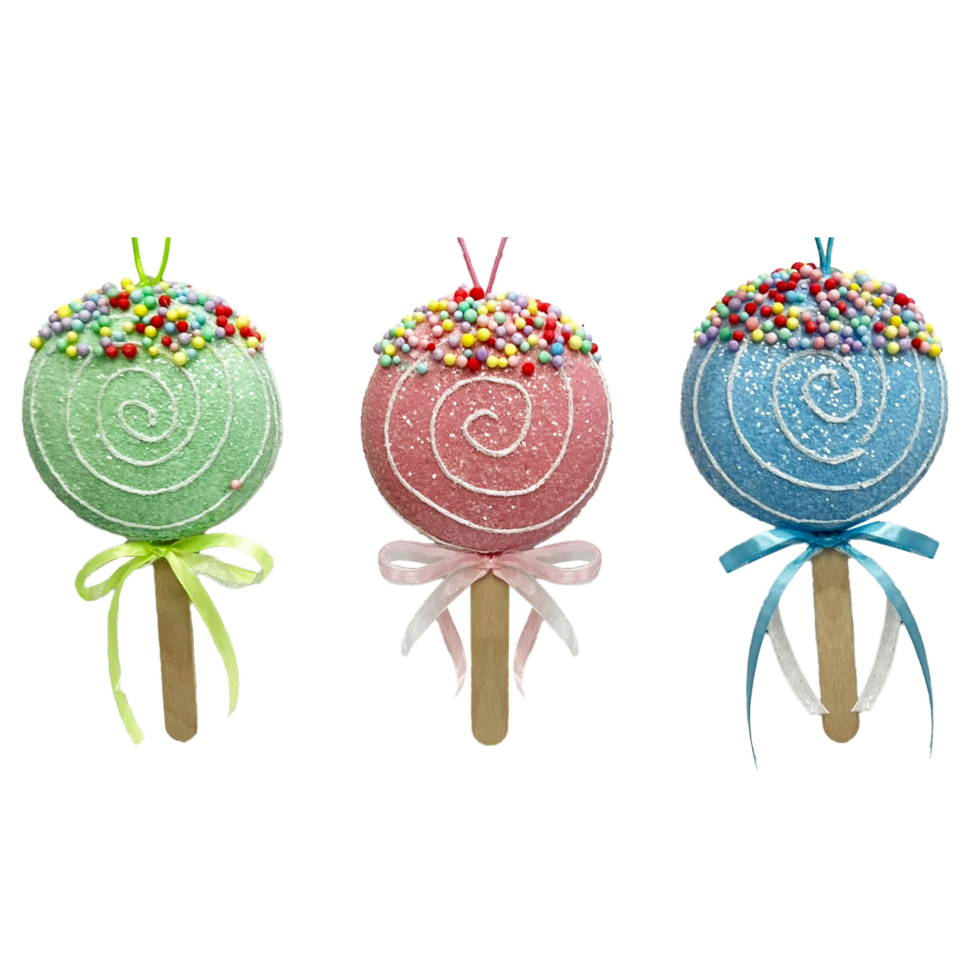 Lolly Pop With Sprinkle Glitter